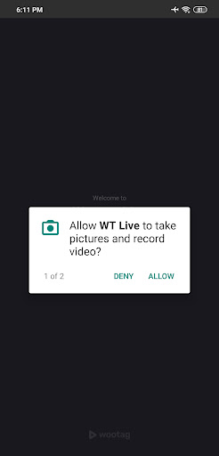 Wootag Live Screen 2