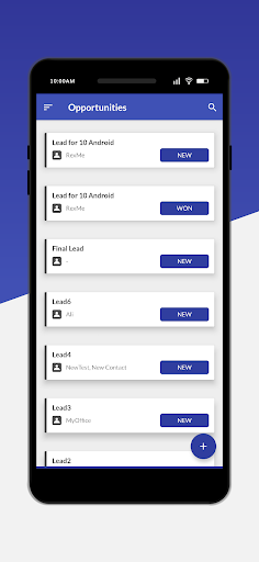 CRM - Leads & Sales Tracker Screen 2