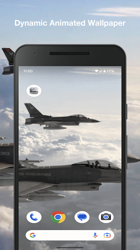 Aircrafts Live Wallpaper Screen 2