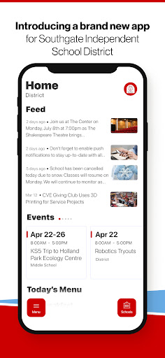 Android application Southgate Independent screenshort