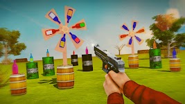 screenshot of Bottle Shooting Gun Games
