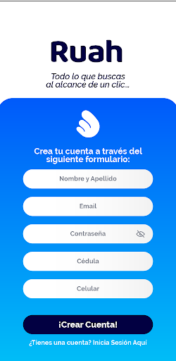 Ruah Delivery Screen 2