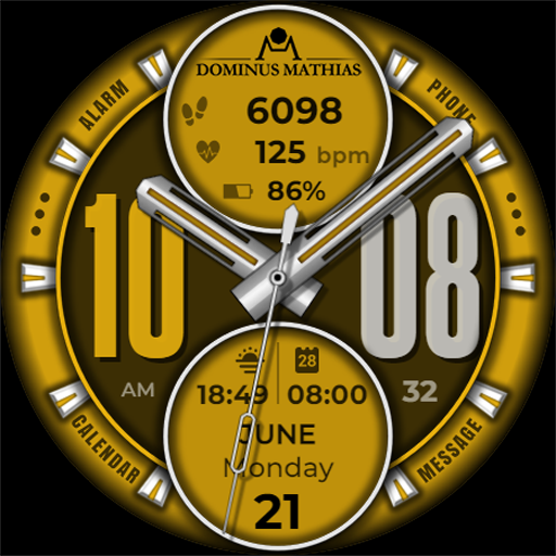 DM | 017 Analog Watch Face logo