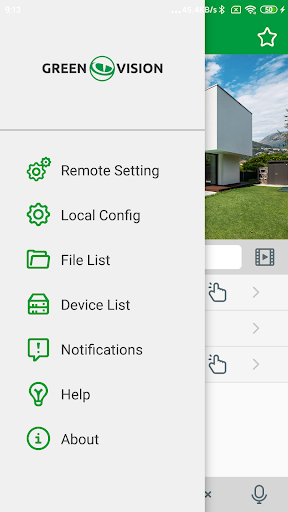 Android application GVSS screenshort