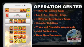 Global War Simulation PREMIUM - Strategy War Game APK تصویر نماگرفت #2