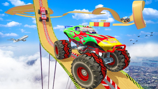 Monster Truck 3D Ramp Racing Screen 2
