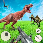 Cover Image of डाउनलोड डायनासोर शिकार- डिनो एफपीएस शूटिंग और हंटर गेम  APK