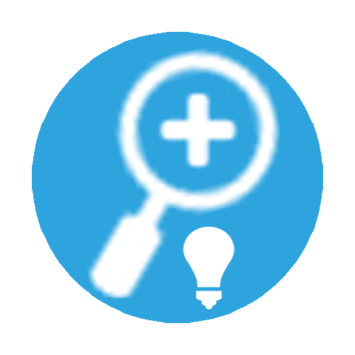 Magnifying Glass Flashlight  Icon