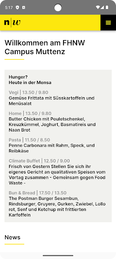 Anteprima dell'app