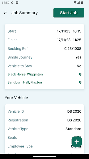 Distinctive Systems Driver App