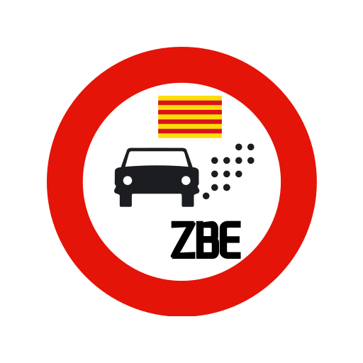 ZBE Barcelona GPS logo