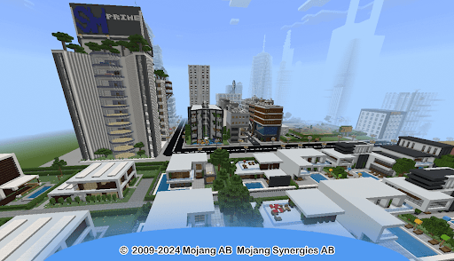 Android application city mod for minecraft pe screenshort