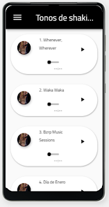 Screenshot 4 Tonos De Shakira Musicas_2023 android