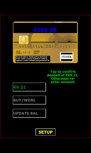Just My Balance Screen 2