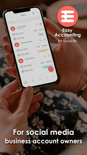 Android application Easy Accounting for Social Biz screenshort