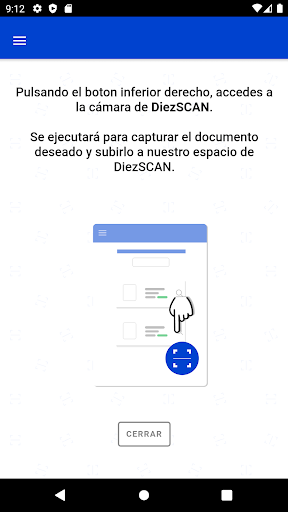 Android application Diez Asesor screenshort