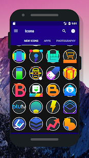 Luwix - Icon Pack Captura de tela