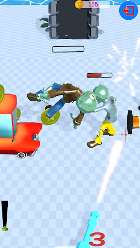 Fire Zombie 3D Screen 3