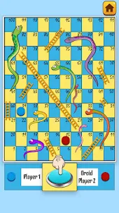 Snakes and Ladders Ludo Board