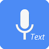 Speech to text icon