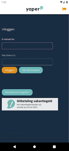Android application Yaper screenshort