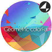 Geometric Colorful for Xperia™  Icon