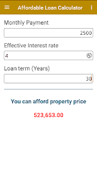 Housing Loan Calculator