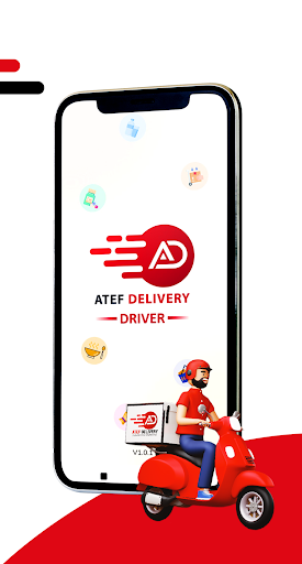 Android application Atef Delivery Driver screenshort