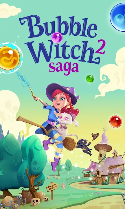 Download Bubble Witch 2 Saga (MOD acceleration/lives)