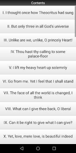 Elizabeth Browning Poems Screen 3