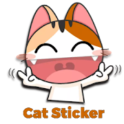 Cute & Funny Cat Sticker for WhatsApp WAStickerApp