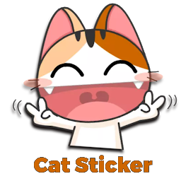 Cute & Funny Cat Sticker: Download & Review