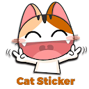 Cute & Funny Cat Sticker for WhatsApp WAStickerApp 