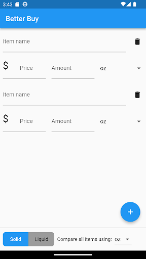 Android application Better Buy screenshort