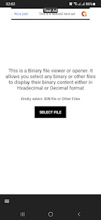 Bin File Opener & Viewer Screenshot
