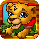 Baby Jungle Pet Run icon