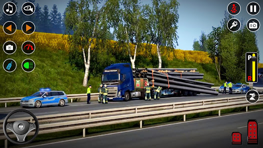 Euro Truck Driving Games 2023 0.1 APK + Mod (Free purchase) for Android