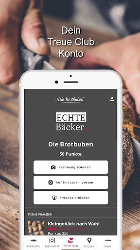 Android application Die Brotbuben screenshort