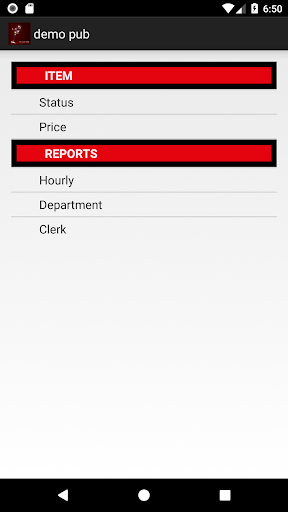 ClearPos Management App Screen 2