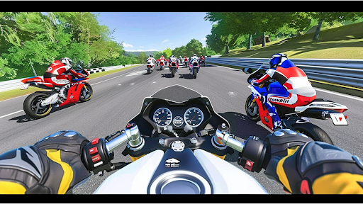 Motorbike Games Bike Racing 3D Screen 3