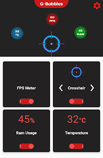 FPS Meter & Crosshair Free - Gamer Bubbles 18.0 Screenshots 2