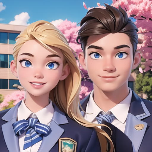 US School Simulator Game logo