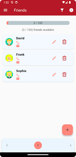 Android application Split Bill screenshort