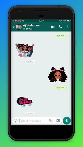 Frobellemoji Stickers Screen 3