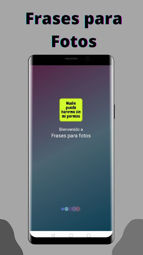Android application Frases para fotos screenshort
