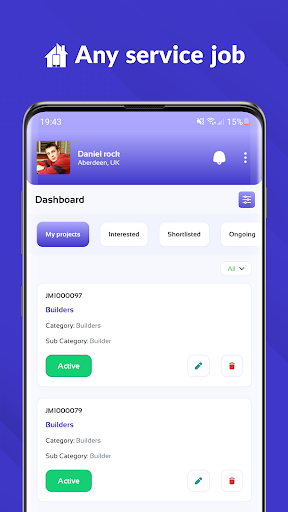 ANY SERVICE JOB Customer Screen 3