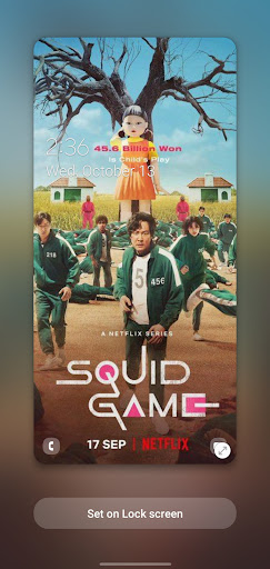 Squid game wallpaper