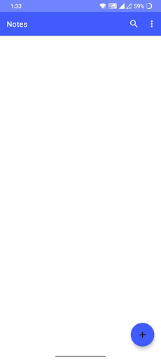 Android application Notes screenshort