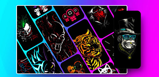 Android application Black Wallpaper HD Background screenshort