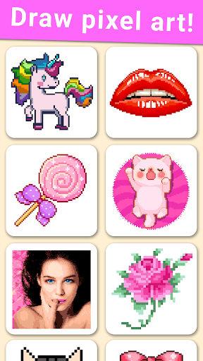 Android application Painting Pixels by Numbers screenshort